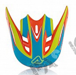 ACERBIS Impact 3.0 MX- Enduro Youth Helmet Visor Blue/Fluo Orange